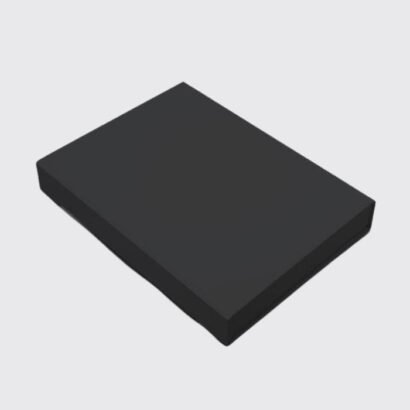 Black Matt Cube Magnetic Rigid Gift Box 100 x 100 x 100mm