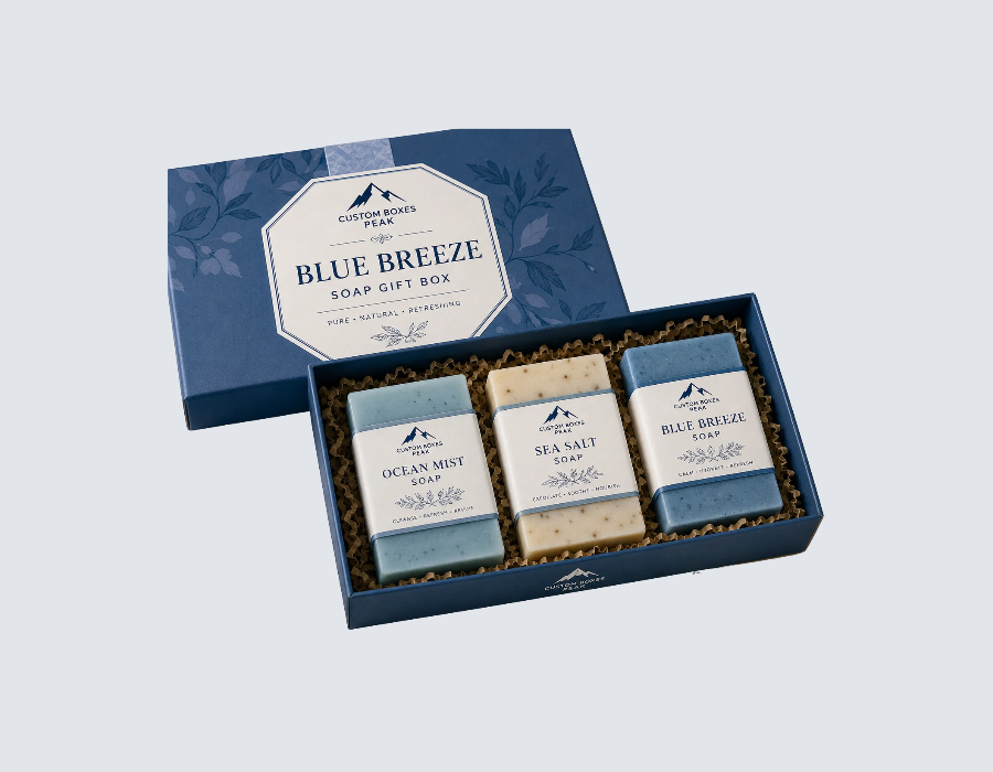 Blue Breeze Soap Gift Box