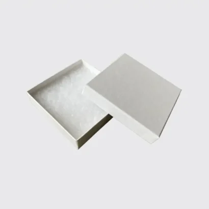 White Swirl Recycled Ring Box