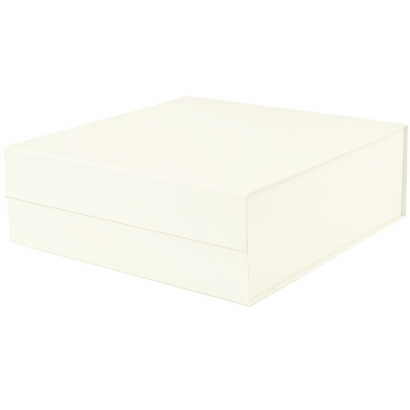 Ivory Large Square Magnetic Gift Boxes